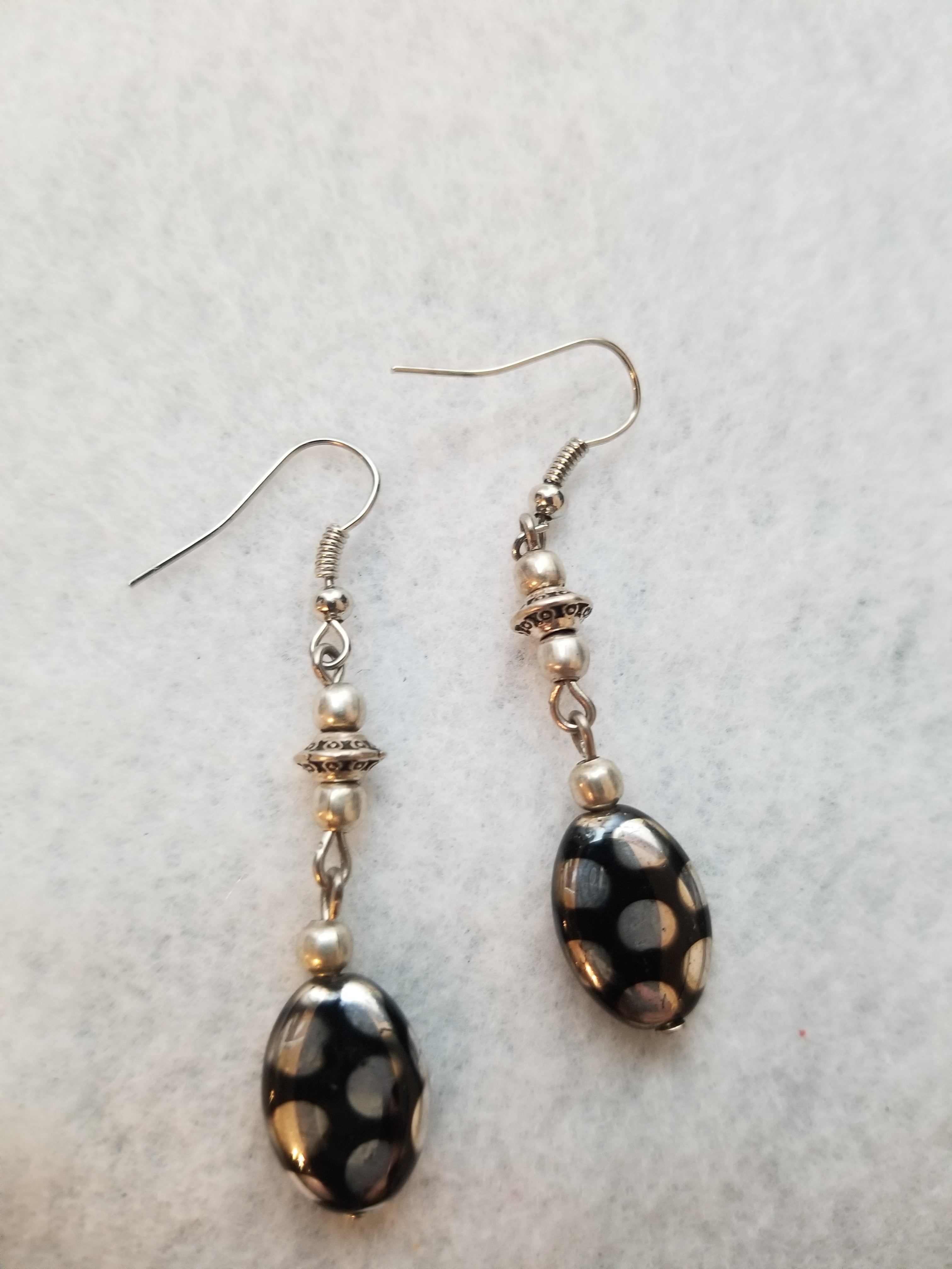 Black #101 Earrings