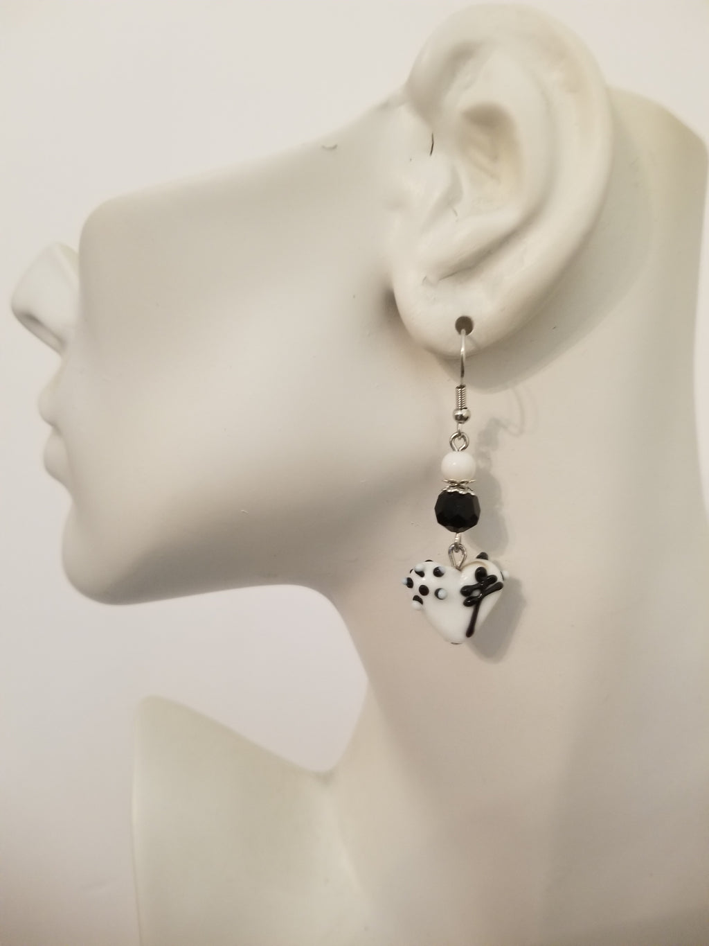 Black #88 Earrings