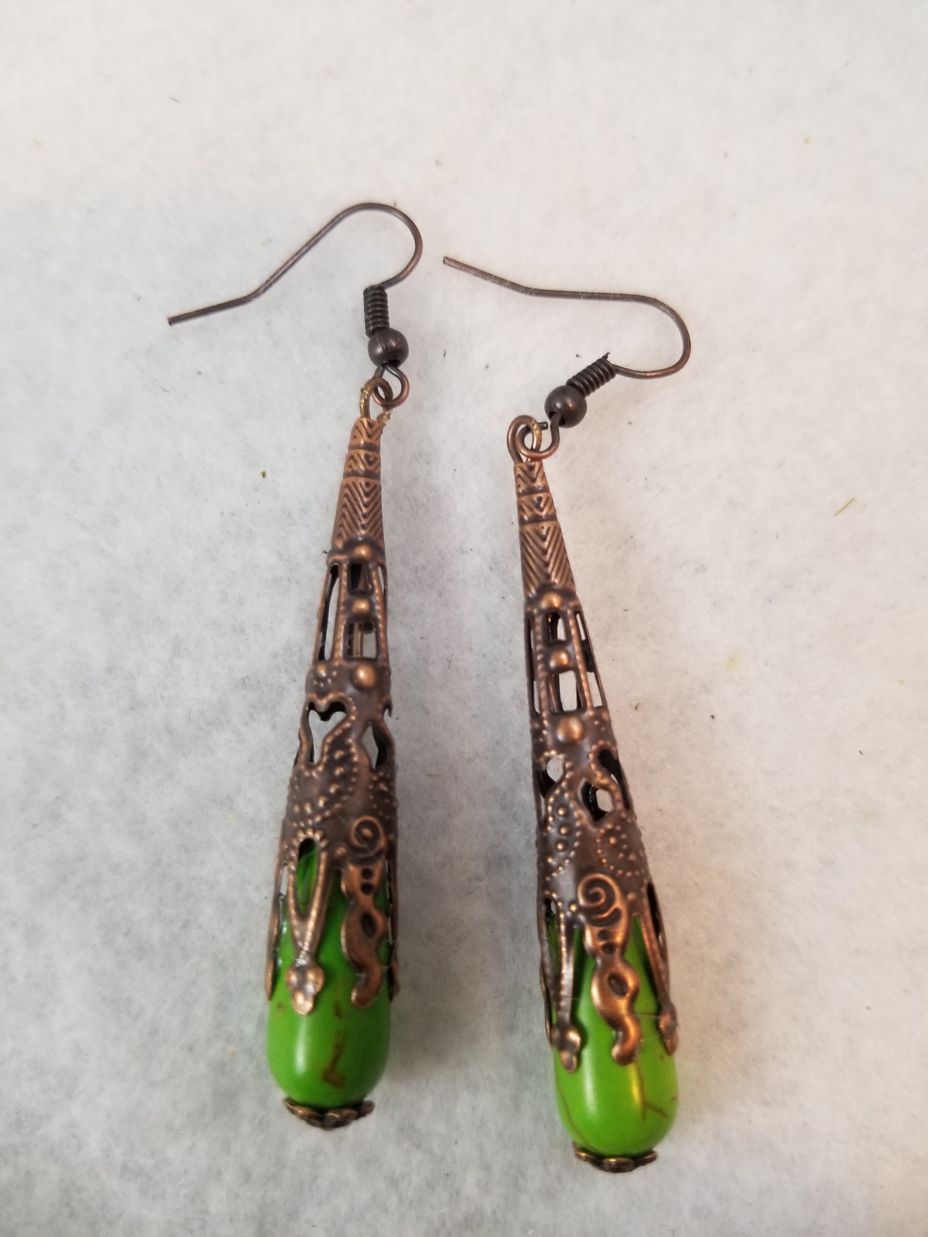 Green #25 Earrings