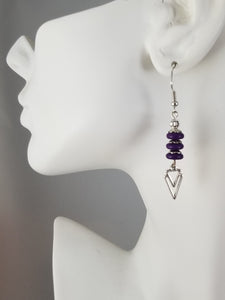 Purple #12 Earrings