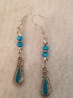 Turquois Colored #63 Earrings