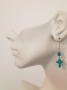 Turquois Colored #66 Earrings