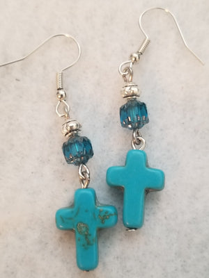 Turquois Colored #66 Earrings