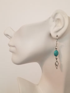 Turquois Colored #89 Earrings