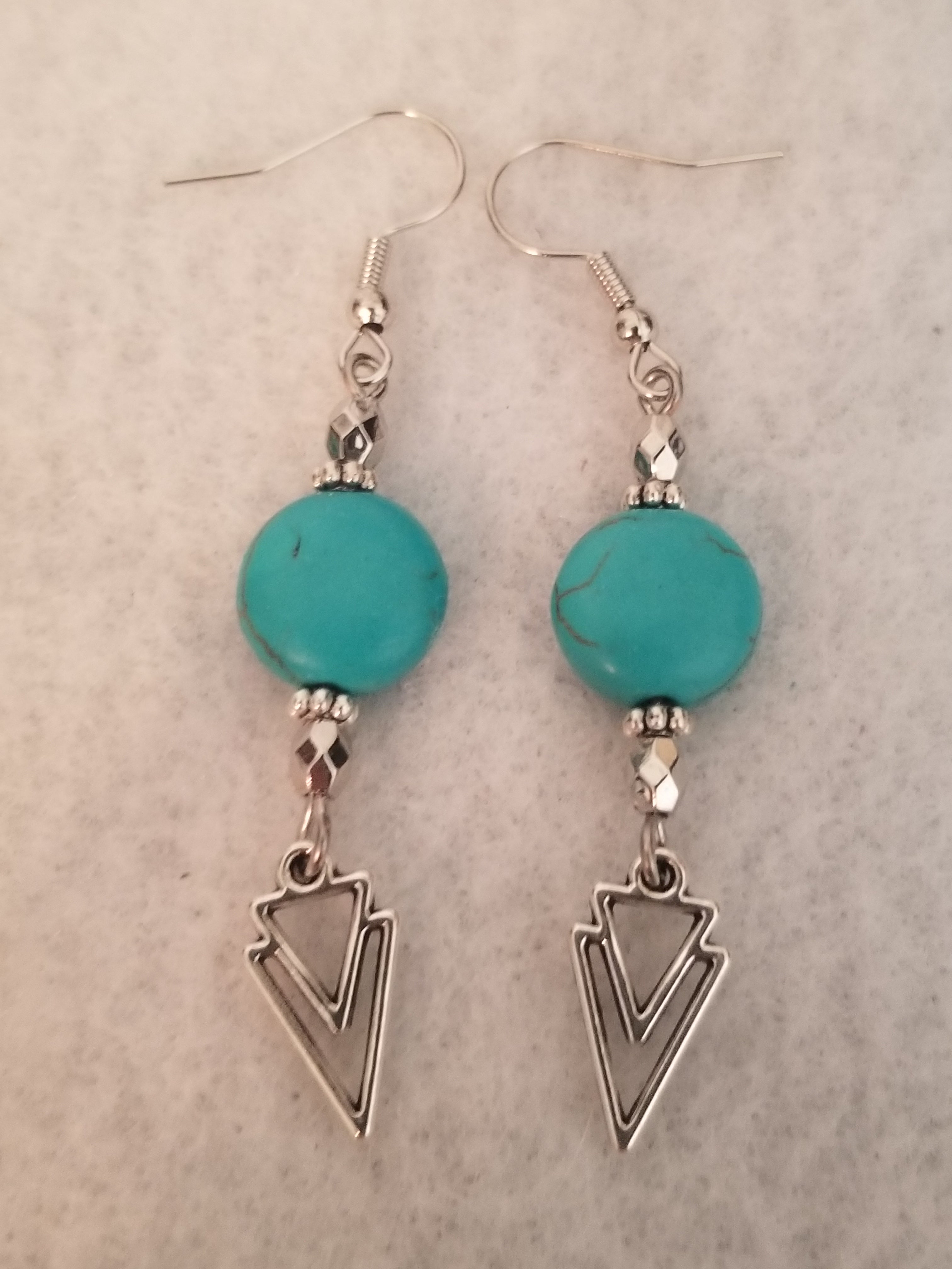 Turquois Colored #89 Earrings