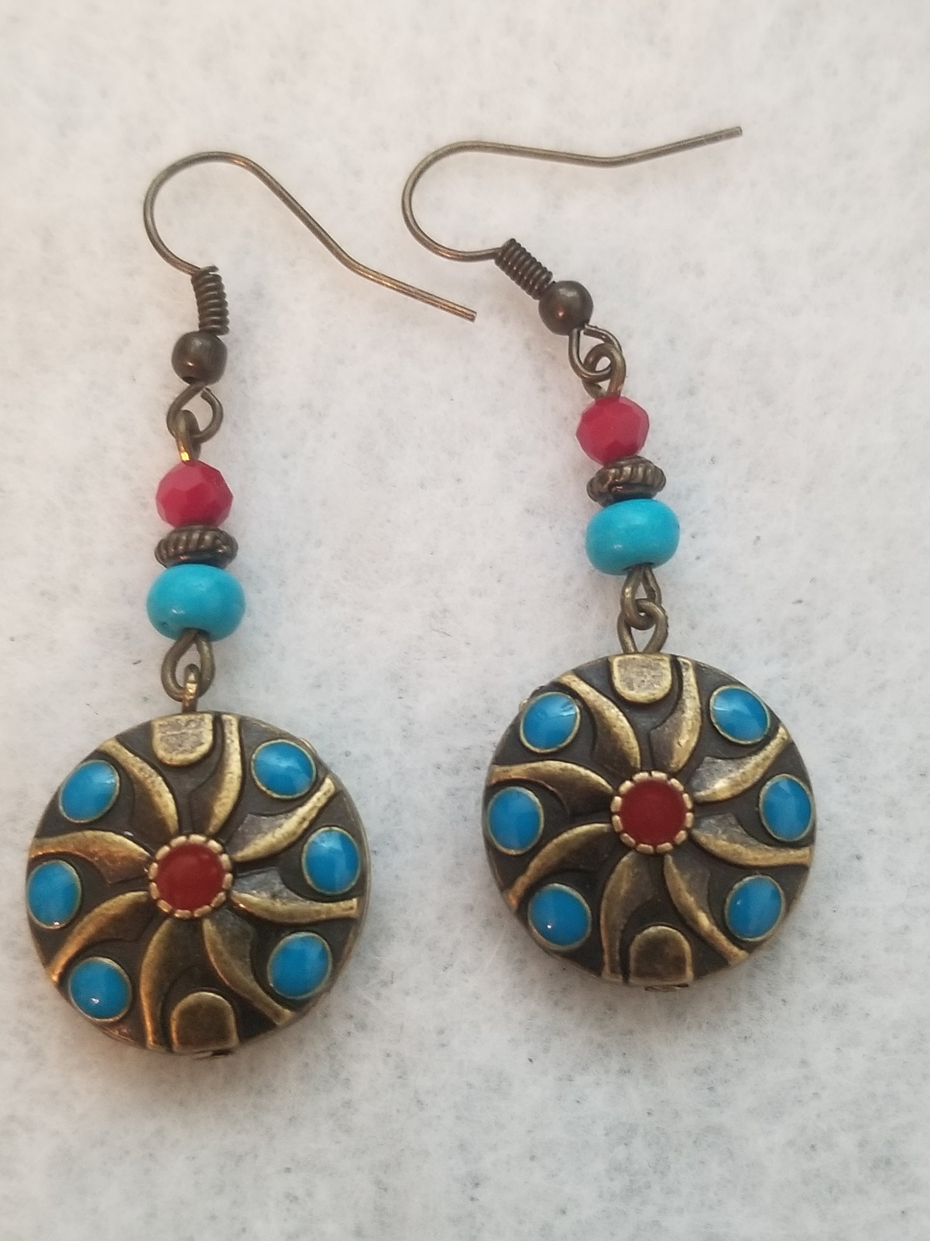 Turquois Colored #93 Earrings
